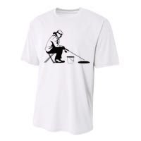 Ice Fishing Ice Fisher Performance Sprint T-Shirt