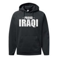 Iraqi Funny Iraq Flag Retro Country Performance Fleece Hoodie