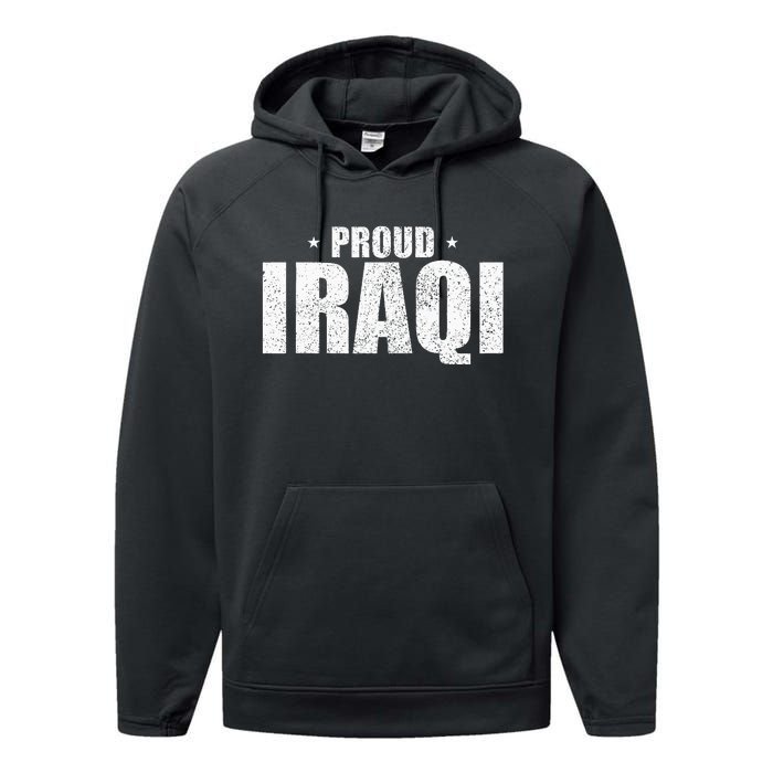 Iraqi Funny Iraq Flag Retro Country Performance Fleece Hoodie