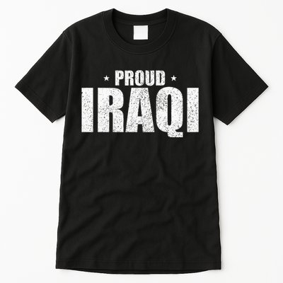 Iraqi Funny Iraq Flag Retro Country Tall T-Shirt