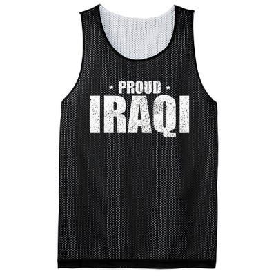 Iraqi Funny Iraq Flag Retro Country Mesh Reversible Basketball Jersey Tank