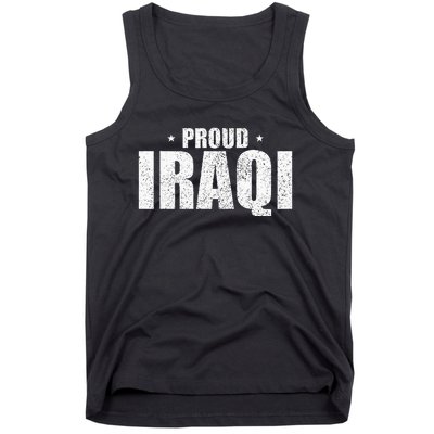 Iraqi Funny Iraq Flag Retro Country Tank Top