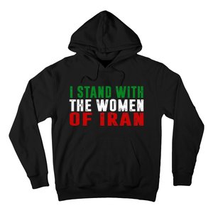 Iranian Flag  I stand with the Wo of Iran  Hoodie