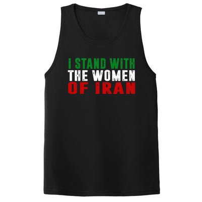 Iranian Flag  I stand with the Wo of Iran  PosiCharge Competitor Tank