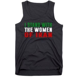 Iranian Flag  I stand with the Wo of Iran  Tank Top