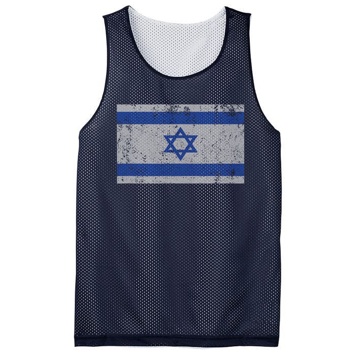 Israeli Flag Israel Jewish I Stand With Israel Mesh Reversible Basketball Jersey Tank