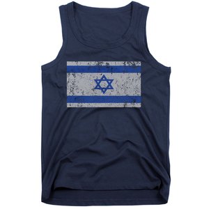 Israeli Flag Israel Jewish I Stand With Israel Tank Top