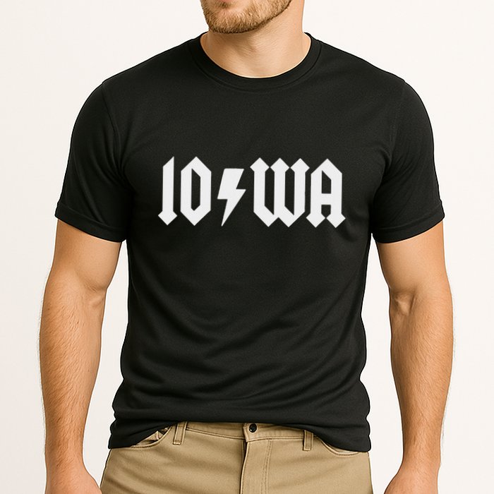 Iowa Funny Iowa Cooling Performance Crew T-Shirt