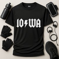 Iowa Funny Iowa Cooling Performance Crew T-Shirt