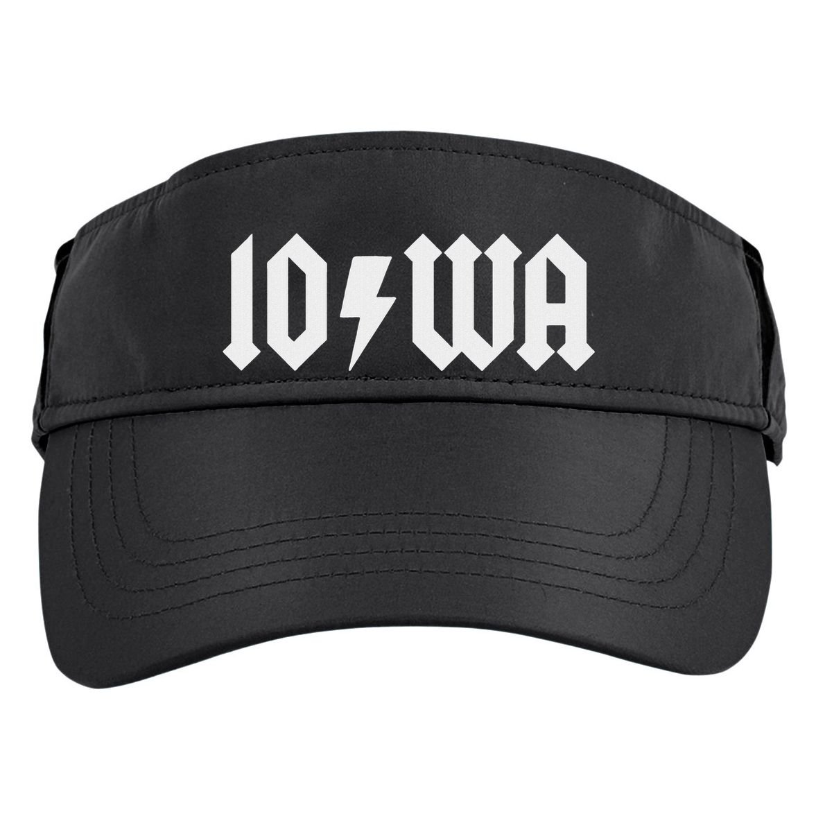Iowa Funny Iowa Adult Drive Performance Visor