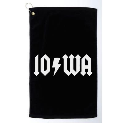 Iowa Funny Iowa Golf Towel