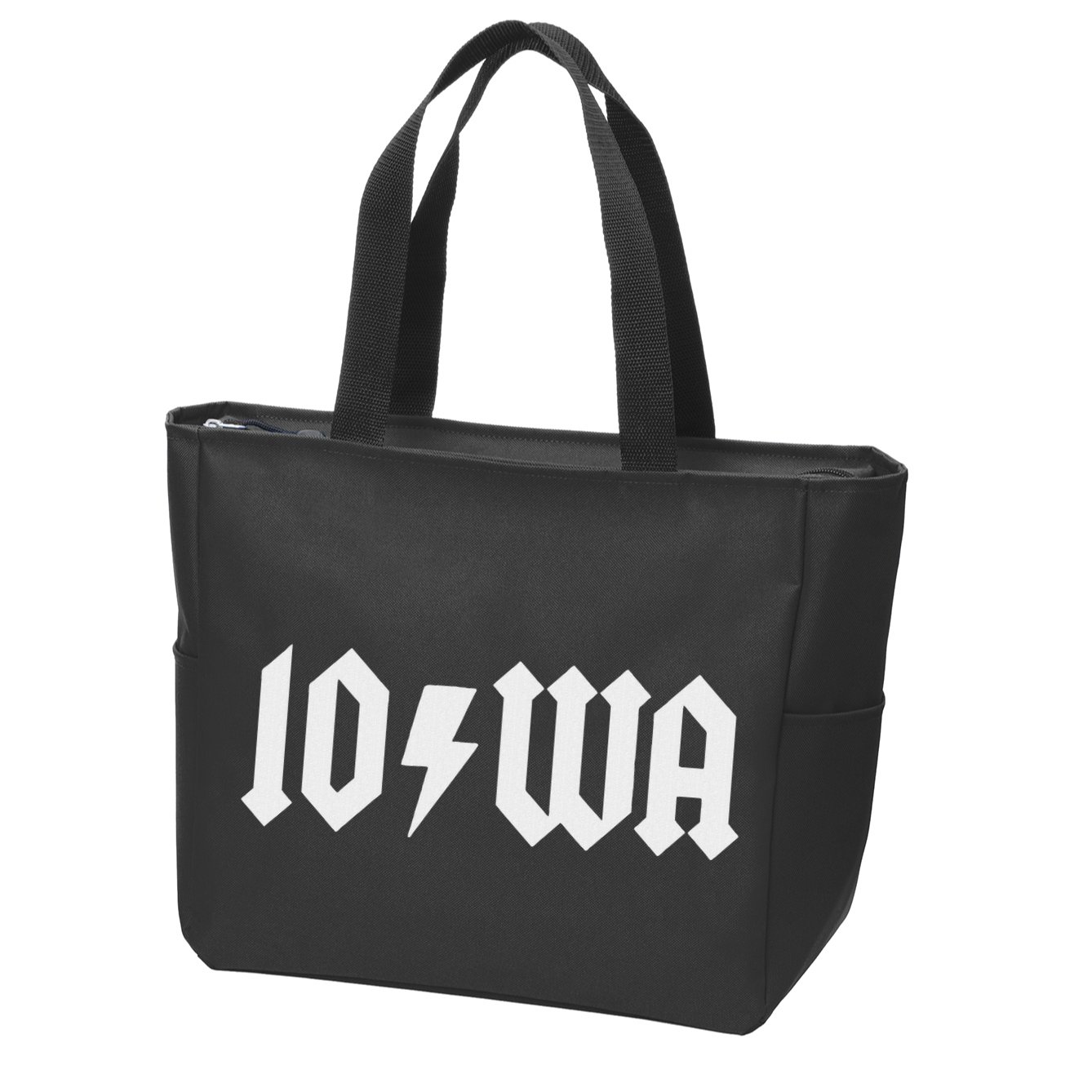 Iowa Funny Iowa Zip Tote Bag