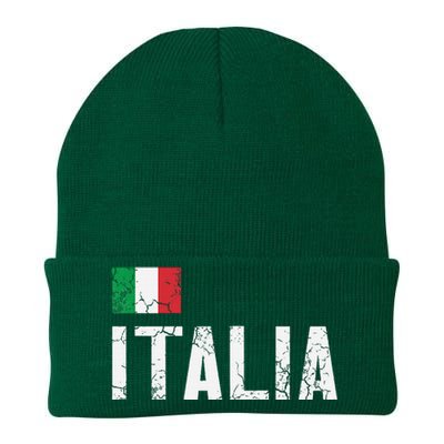 Italia Flag Italian Italy Family Heritage Design Knit Cap Winter Beanie