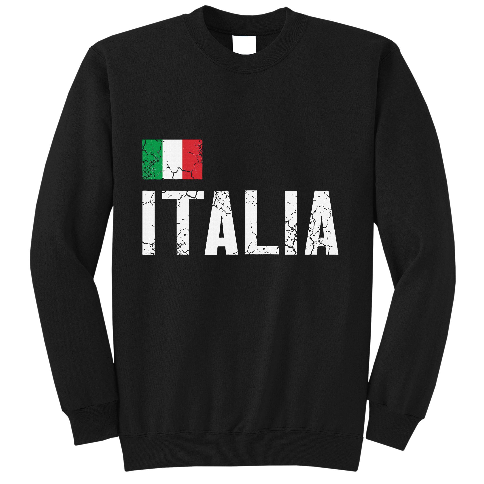 Italia Flag Italian Italy Family Heritage Design Sweatshirt