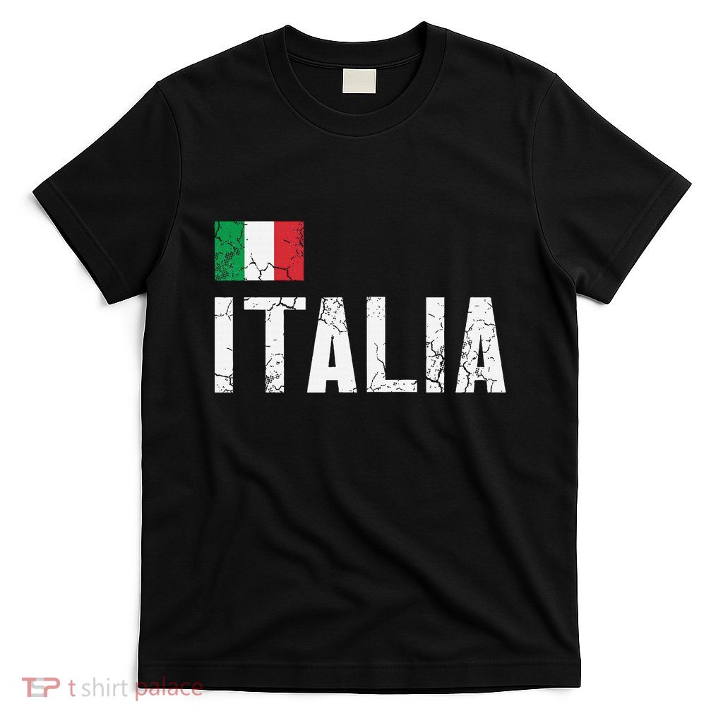 Italia Flag Italian Italy Family Heritage Design T-Shirt