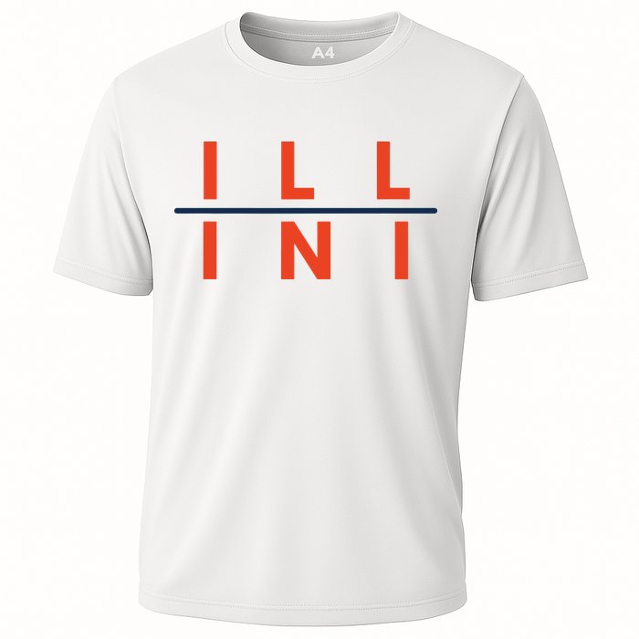 Illinois Fans Cooling Performance Crew T-Shirt
