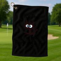 It's Fine I'm Fine Everything Is Fine Funny Cat Golf Towel