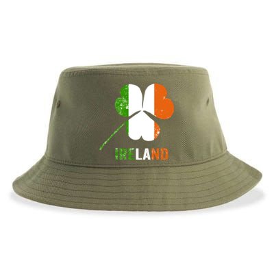 Irish Flag I Love Ireland Tees St Patrick's Gift Sustainable Bucket Hat