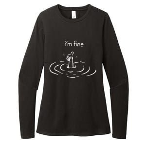 Im Fine Womens CVC Long Sleeve Shirt