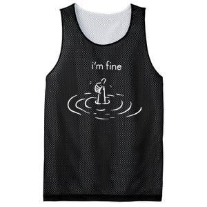 Im Fine Mesh Reversible Basketball Jersey Tank