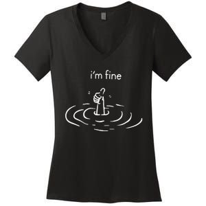 Im Fine Women's V-Neck T-Shirt