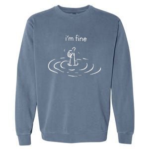 Im Fine Garment-Dyed Sweatshirt