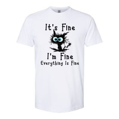 It's Fine I'm Fine Everything Is Fine Softstyle CVC T-Shirt