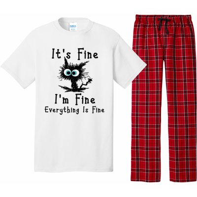 It's Fine I'm Fine Everything Is Fine Pajama Set