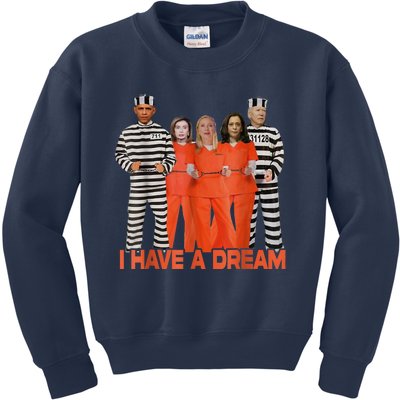 Its Funny I Have A Dream American Dream Kids Sweatshirt