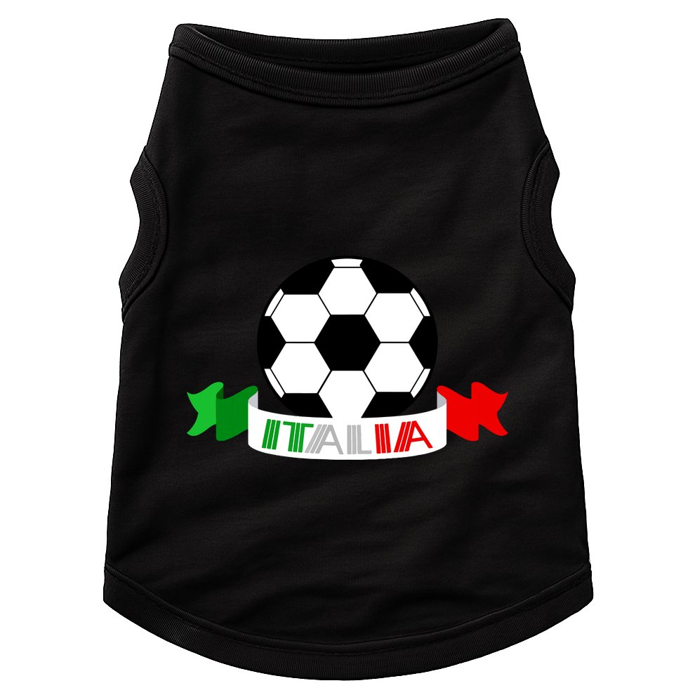 Italy Football Italian Flag Soccer Ball Italia Gift Doggie Tank