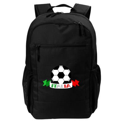 Italy Football Italian Flag Soccer Ball Italia Gift Backpack