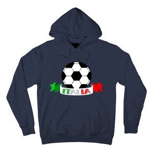 Italy Football Italian Flag Soccer Ball Italia Gift Hoodie