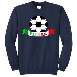 Italy Football Italian Flag Soccer Ball Italia Gift Sweatshirt