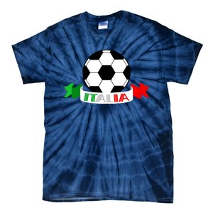 Italy Football Italian Flag Soccer Ball Italia Gift Tie-Dye T-Shirt