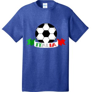 Italy Football Italian Flag Soccer Ball Italia Gift T-Shirt