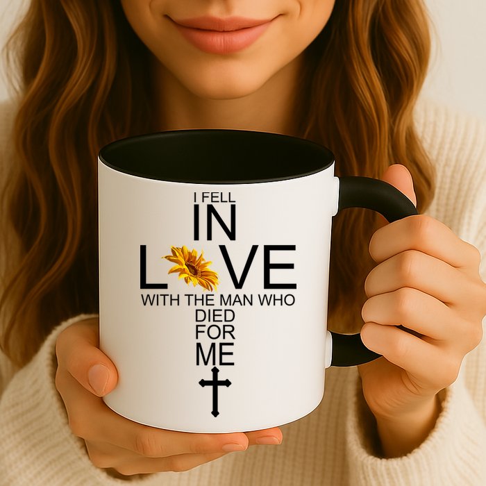 I Fell In Love With The Man Who Died For Me Mug