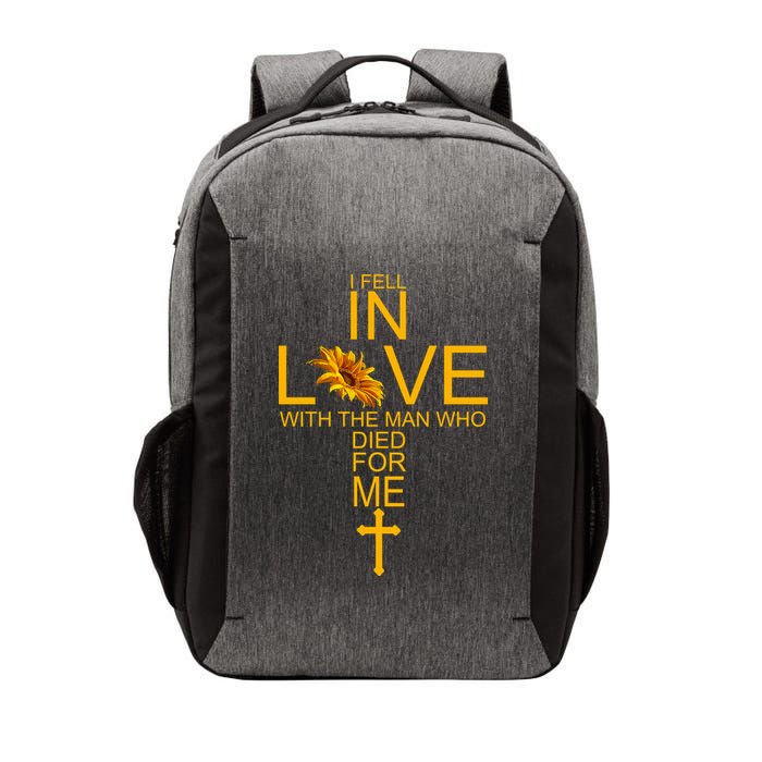 I Fell In Love With The Man Who Died For Me Vector Backpack