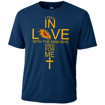 I Fell In Love With The Man Who Died For Me Performance Shirt