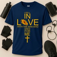 I Fell In Love With The Man Who Died For Me Performance Shirt