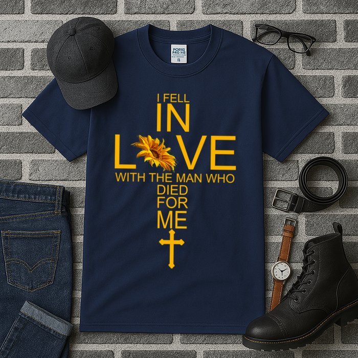 I Fell In Love With The Man Who Died For Me Tall T-Shirt