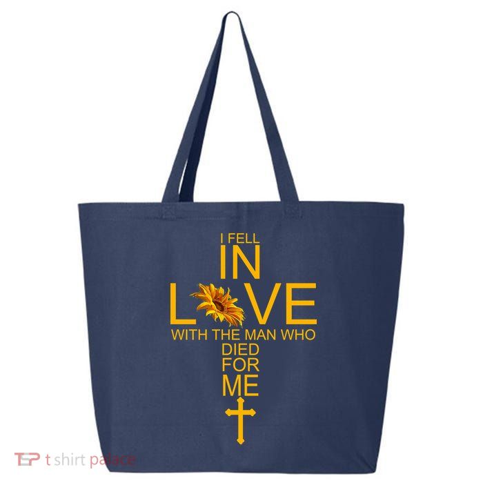 I Fell In Love With The Man Who Died For Me 25L Jumbo Tote