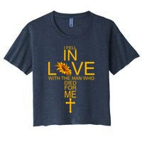 I Fell In Love With The Man Who Died For Me Crop Top
