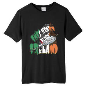 Ireland Flag Irish Pride Map Funny Quote Travel Patriotic Great Gift Tall Fusion ChromaSoft Performance T-Shirt