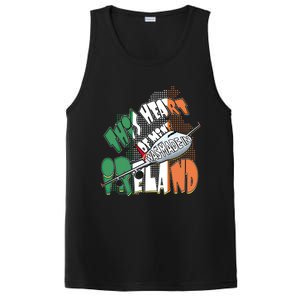 Ireland Flag Irish Pride Map Funny Quote Travel Patriotic Great Gift PosiCharge Competitor Tank