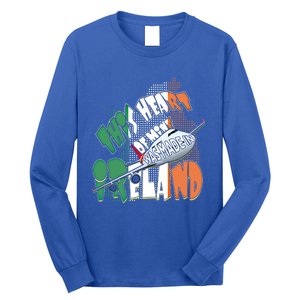 Ireland Flag Irish Pride Map Funny Quote Travel Patriotic Great Gift Long Sleeve Shirt