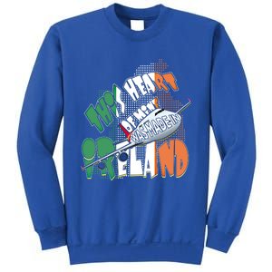 Ireland Flag Irish Pride Map Funny Quote Travel Patriotic Great Gift Sweatshirt