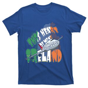 Ireland Flag Irish Pride Map Funny Quote Travel Patriotic Great Gift T-Shirt