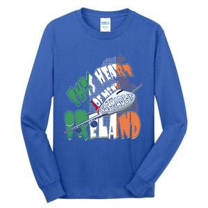 Ireland Flag Irish Pride Map Funny Quote Travel Patriotic Great Gift Tall Long Sleeve T-Shirt