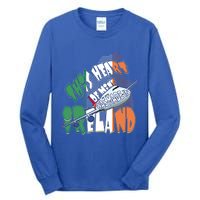 Ireland Flag Irish Pride Map Funny Quote Travel Patriotic Great Gift Tall Long Sleeve T-Shirt