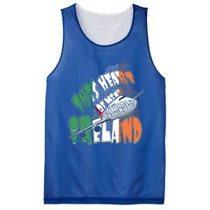 Ireland Flag Irish Pride Map Funny Quote Travel Patriotic Great Gift Mesh Reversible Basketball Jersey Tank